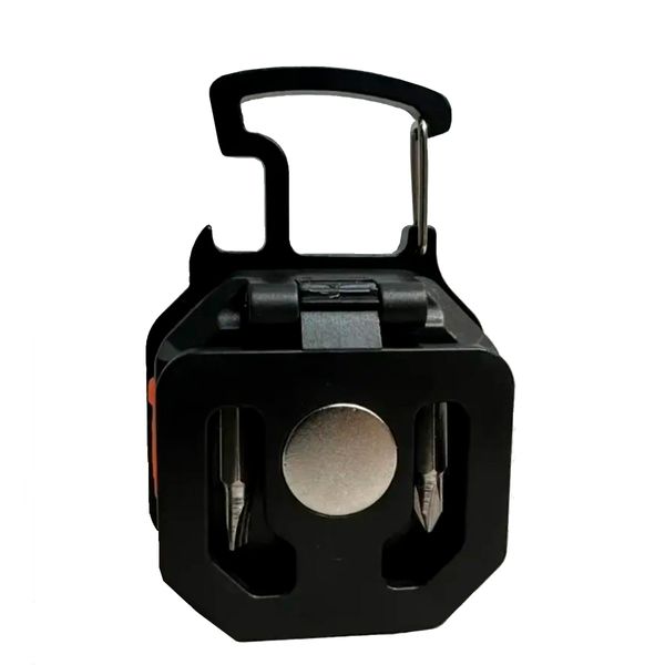 Ліхтар-брелок LL-201-COB RB438, запальничка, магніт, карабін, викрутка 15742 фото