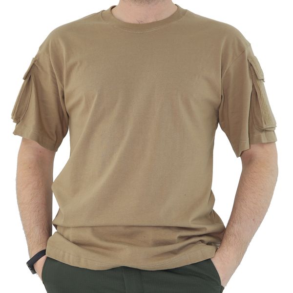 Футболка Mil-Tec T-Shirt OD Койот 11019205-48(М) фото