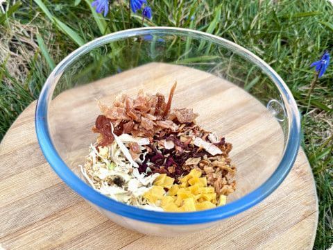 Консервы Сублимированный Украинский борщ с курицей быстрого приготовления Сухой суп Memorableua 8 порций (2 л) CSBWC8PL фото
