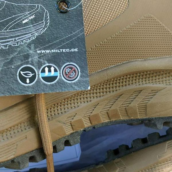 Кроссовки Mil-Tec Tactical Sneaker Dark Coyote 12889019-39 фото