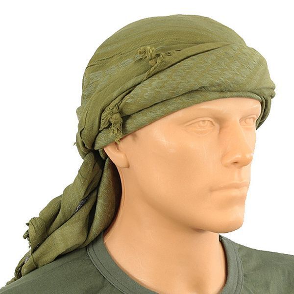 Шарф-хустка бавовна MIL-TEC Olive 12616000 6