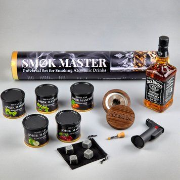 Набір для копчення коктейлів та віскі SMOK MASTER