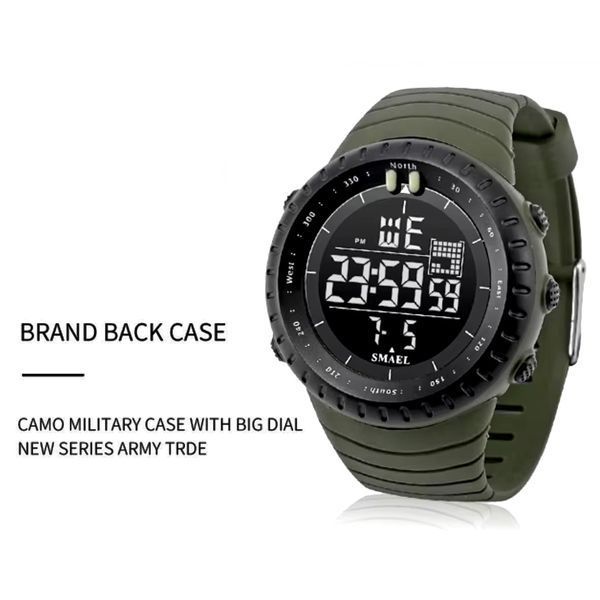 Годинник наручний SMAEL 1237 Electronics Watch Outdoor Sports 16529 2