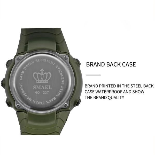 Годинник наручний SMAEL 1237 Electronics Watch Outdoor Sports 16529 6