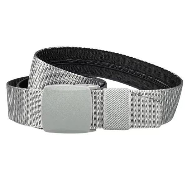 Ремень для скрытого ношения денег 120 см. light grey