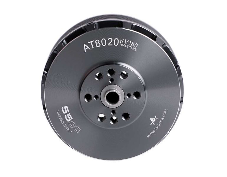 AT8020 55CC 10&ndash;14S бесколлекторный мотор для самолётов с фиксированным крылом KV180/KV210 T-Motor tm114 фото