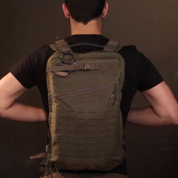 Медичний рюкзак, 15 л, Tasmanian Tiger Medic Assault Pack MC2, Coyote Brown  TT 7618.346 фото
