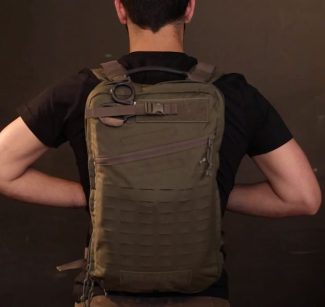 Медичний рюкзак, 15 л, Tasmanian Tiger Medic Assault Pack MC2, Coyote Brown  TT 7618.346 фото