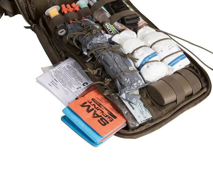 Медичний рюкзак, 15 л, Tasmanian Tiger Medic Assault Pack MC2, Coyote Brown  TT 7618.346 фото