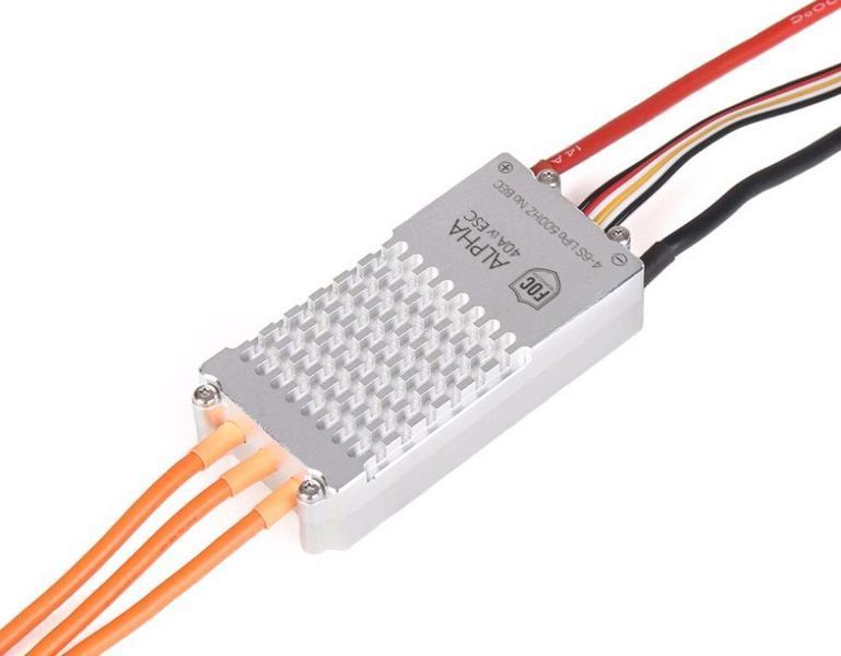 Регулятор швидкості ALPHA 40A 6S FOC для дронів (ALPHA ESC) T-Motor tm15 фото