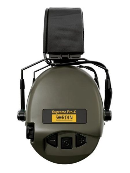 Активні навушники Sordin Supreme Pro-X Slim (сумісний з ARC Rail) green 74302-X/L-S 4