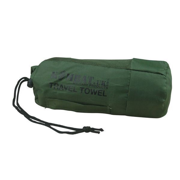 Рушник Kombat UK Large Micro Fibre Towel olive 75x130 см 15031  6