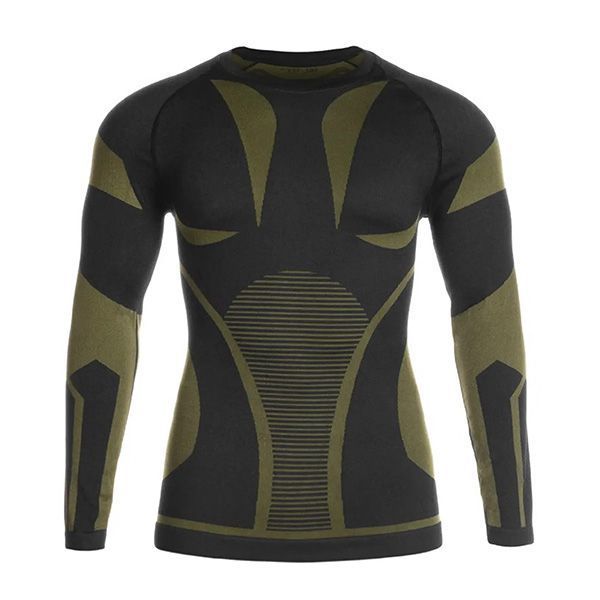 Термобілизна Mil-Tec 4-WAY STRETCH Performance Black/Green 11225002-S/M 2