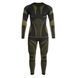 Термобілизна Mil-Tec 4-WAY STRETCH Performance Black/Green 11225002-S/M 1