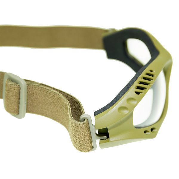 Окуляри Mil-Tec Air Pro Olive Clear 15615401 6