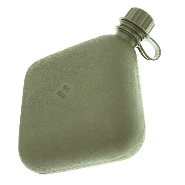 Фляга Mil-Tec 1,9 л. у чохлі та ременем Olive 14510001 4