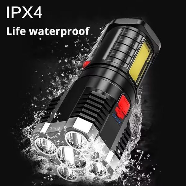 Ліхтарик HY912 5LED з боковим світлом 16176 4