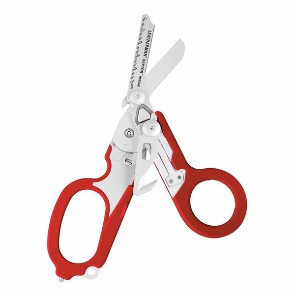 Ножиці Leatherman Raptor Rescue у чохлі червоні   832337 фото