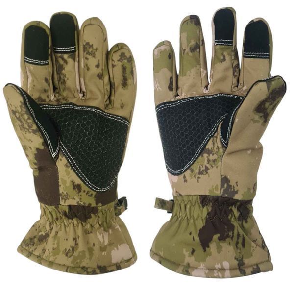 Рукавички Softshell турецький Milticam підкладка фліс сенсорні 16614-M 3