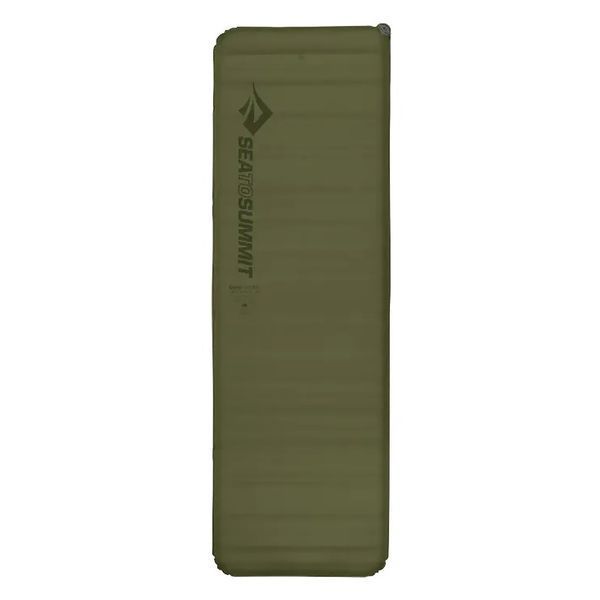 Коврик самонадувающийся Sea to Summit Self Inflating Camp Plus Mat, Rectangular Regular Wide, Moss, 183x64x7.5см  STS AMSICAPLRRW фото