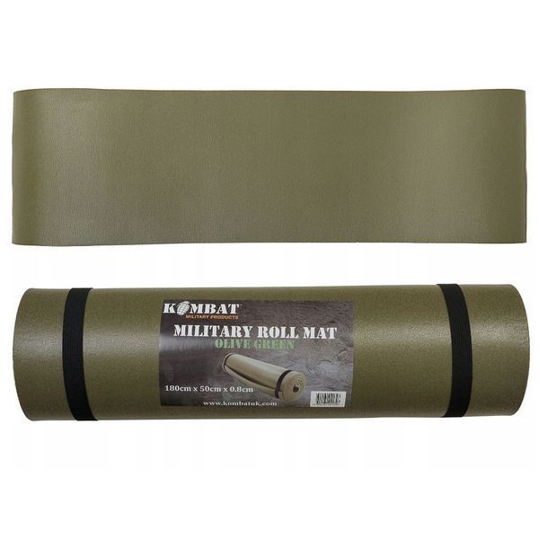 Каремат Kombat UK Roll Mat олива 15300 4