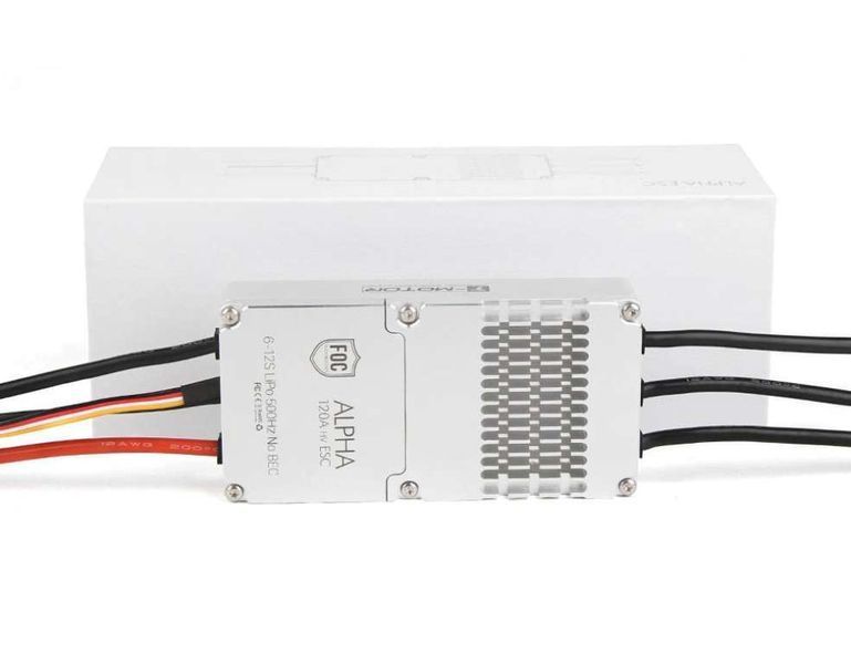 Регулятор скорости ALPHA 120A 12S FOC для мультикоптеров и самолетов (ALPHA ESC) T-Motor tm20 фото
