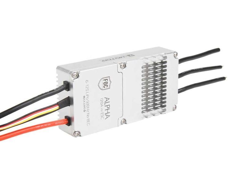 Регулятор скорости ALPHA 120A 12S FOC для мультикоптеров и самолетов (ALPHA ESC) T-Motor tm20 фото