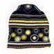 Шапка біні beanie мультифункціональна повязка баф різнокольорова весняна 16646 фото 6