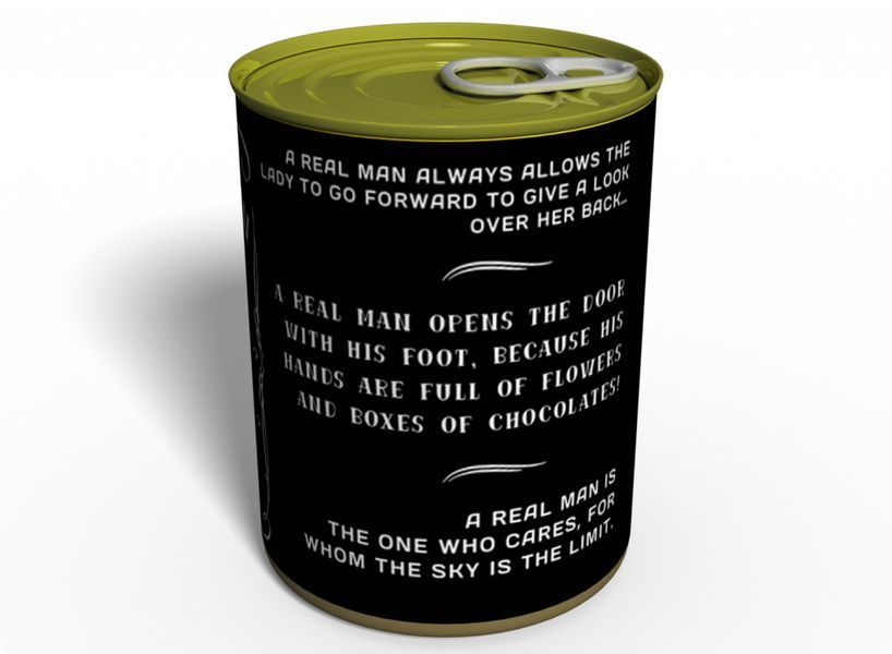 Canned Gifts - 1 Pair Quality Hot pepper Men's Cotton Socks - The Real Man Socks Funny Hilarious Gag Items Gifts for Guy - Prank Fun Things Gift Idea For Him - Quirky Useful Christmas , Birthday Gifts and Present 650181561816 CSRMEN1P фото