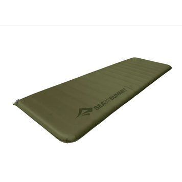 илимок самонадувний Sea to Summit Self Inflating Camp Plus Mat, Rectangular Large, Moss, 201x64x7.5см 1
