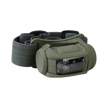 Ліхтарик налобний KOMBAT UK Predator Headlamp II оливковий, kb-phl-olgr 15025 1