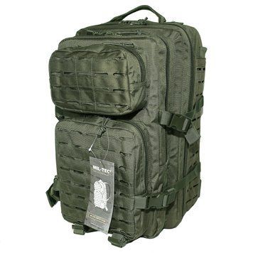 Рюкзак Mil-Tec Assault Laser Cut 36 л Olive  14002701 1