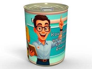 Консервовані Шкарпетки Кращого Вчителя - Приємний Подарунок Для Чудової Людини CSOFMEM фото