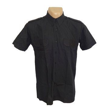 Форменная сорочка MIL-TEC із корот. рук. Black 10932002