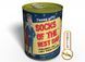 Canned Gifts - Best Dad Socks Gag Gifts for Dad - 2 Pair Quality Black Man Cotton Socks For All Seasons - Fun Father's Day Gift Idea - Funny Quirky Useful Christmas Birthday Gifts and Present for Dad 650181561830 CSOTBDEN2P фото 1