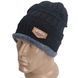 Зимова шапка біні beanie (Black) 16254 фото 8