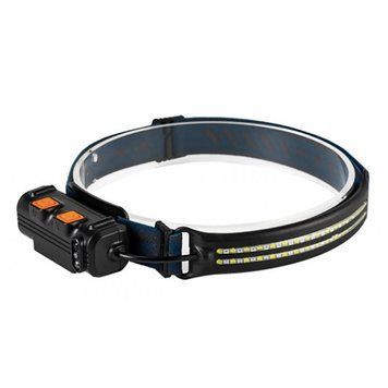 Фонарь налобный лента, Motion Sensor, (white+red+RGB) W691-2COB фото