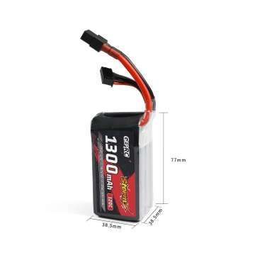 Акумулятор LiPo GEPRC Storm 6S 1300 мА&middot;год 120C gr24 фото