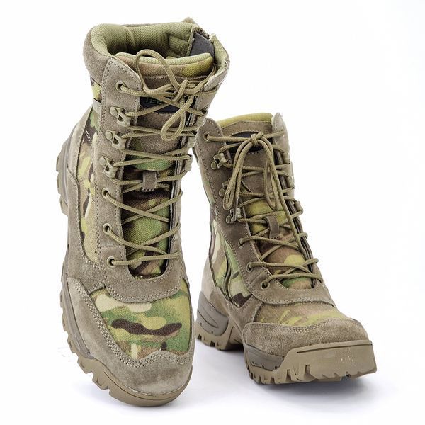 Черевики Mil-Tec полегшені на блискавці YKK 8" Multicam 12822141-39 3
