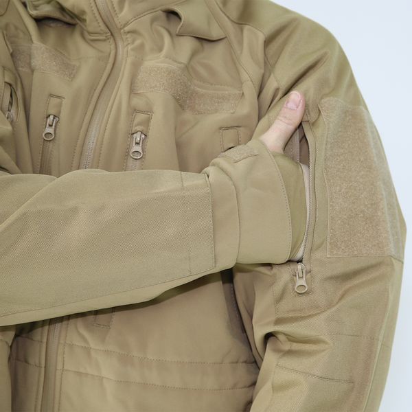 Куртка MIL-TEC SoftShell Coyote, 10859005