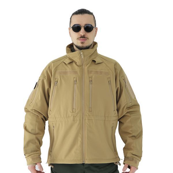 Куртка MIL-TEC SoftShell Coyote, 10859005