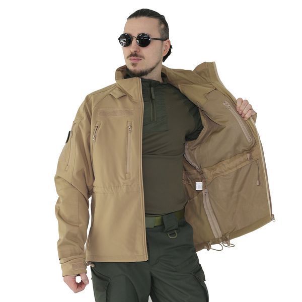 Куртка MIL-TEC SoftShell Coyote, 10859005