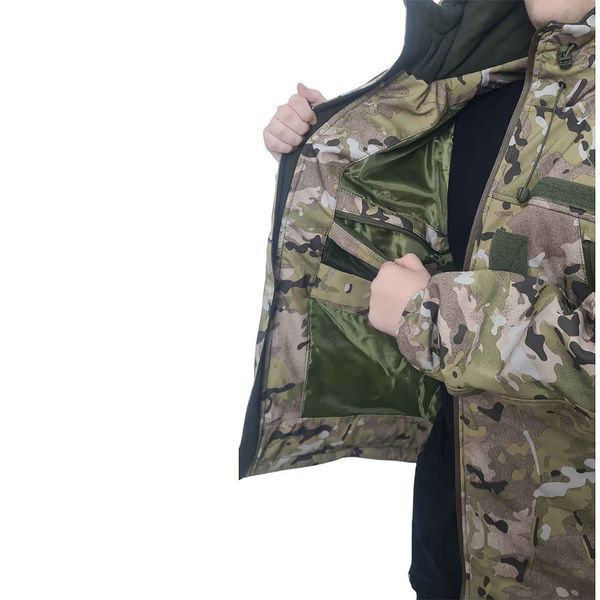 Куртка утеплена Soft shell світлий Мультикам М-ТМ 16585 2