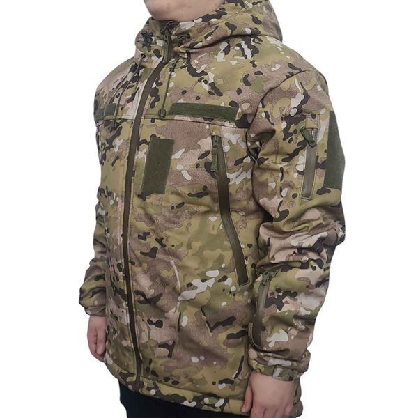 Куртка утеплена Soft shell світлий Мультикам М-ТМ 16585 5