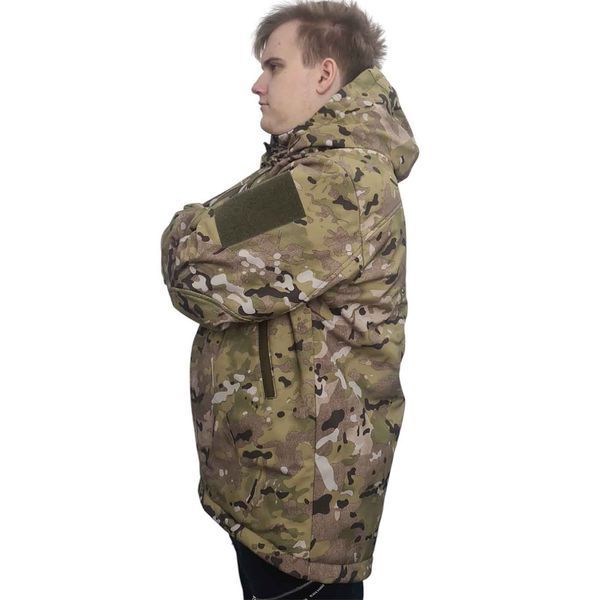 Куртка утеплена Soft shell світлий Мультикам М-ТМ 16585 фото