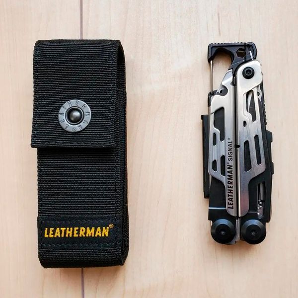 Мультитул Leatherman Signal Black and Silver 832625 фото