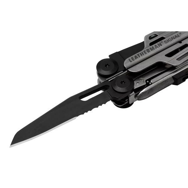 Мультитул Leatherman Signal Black and Silver 832625 фото