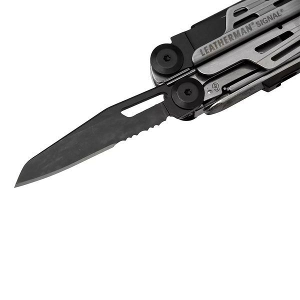 Мультитул Leatherman Signal Black and Silver 832625 фото