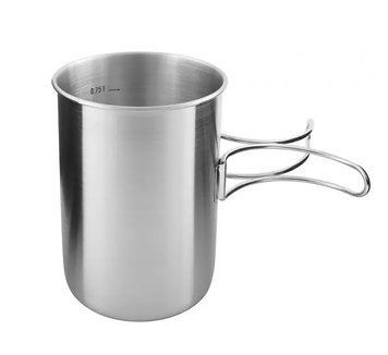 Набір кухлей Tatonka Handle Mug 850 Set, Silver