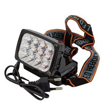 Налобный фонарь Yajia (12 светодиодов LED)  YJ-1837 фото